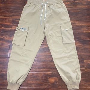 Tan Cargo Pants Stylish Cargo Mens Large L